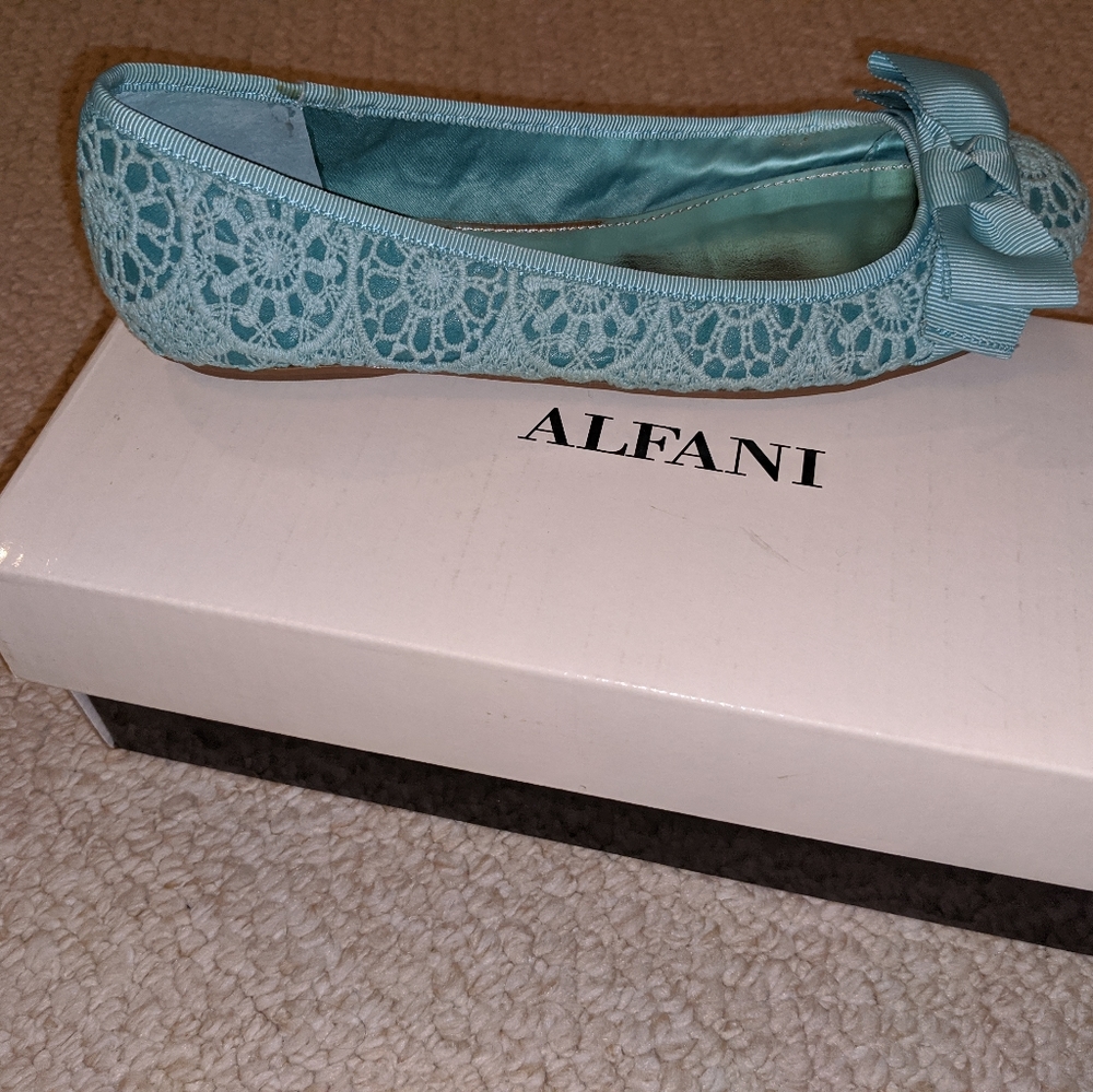 Alfani Baby Blue flats